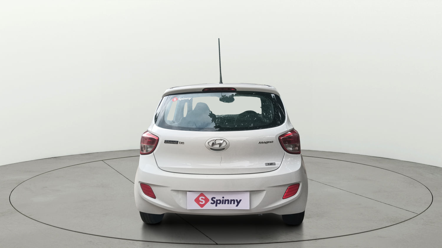Used 2016 Hyundai Grand i10 Magna 1.2 Kappa VTVT Petrol Manual exterior BACK VIEW