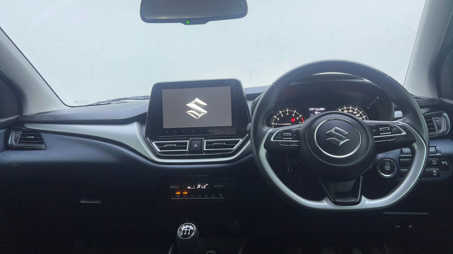 Used 2024 Maruti Suzuki Baleno Alpha MT Petrol Manual interior DASHBOARD VIEW