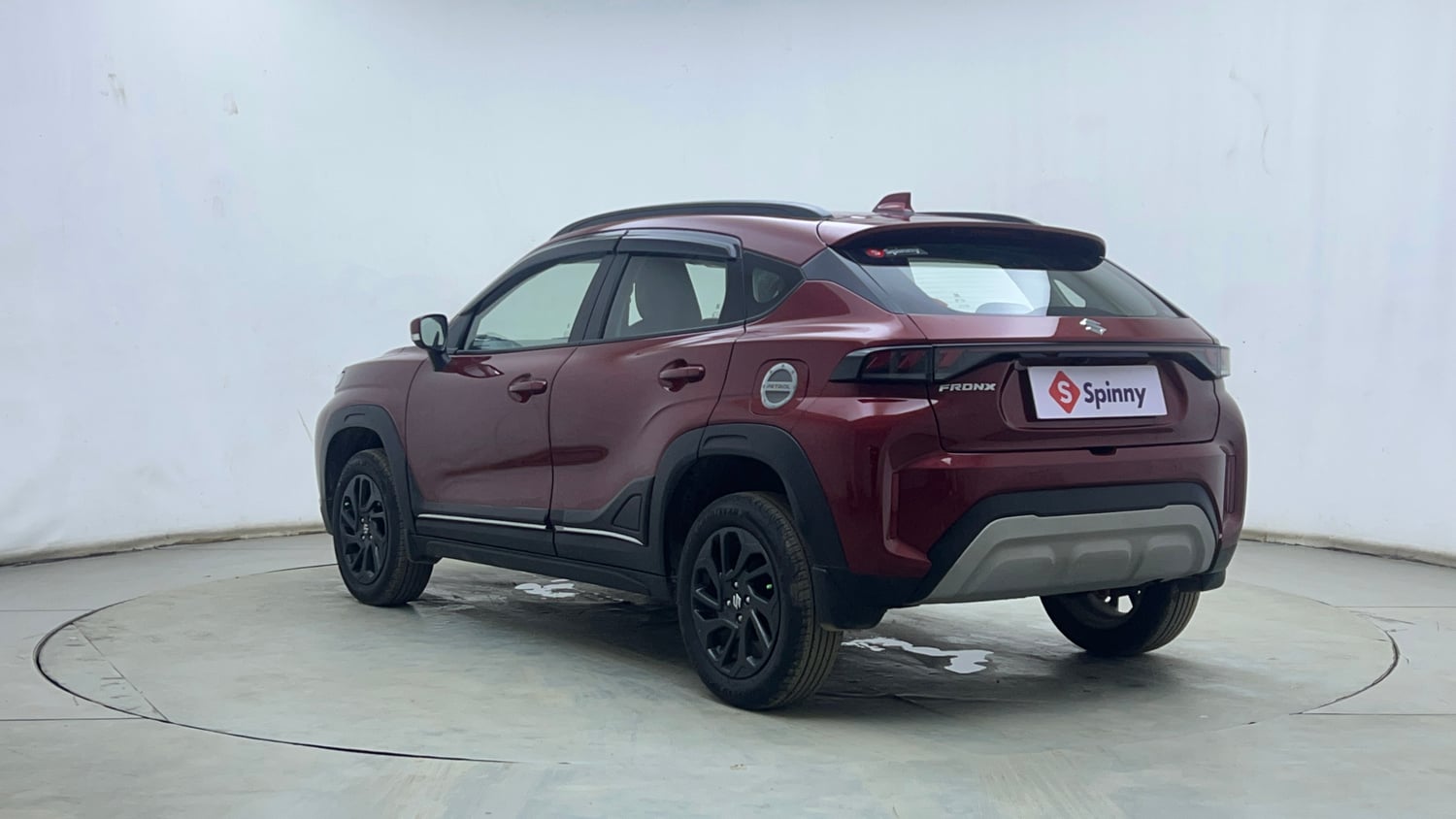 Used 2024 Maruti Suzuki Fronx Delta Plus (O) 1.2L MT Petrol Manual exterior LEFT REAR CORNER VIEW