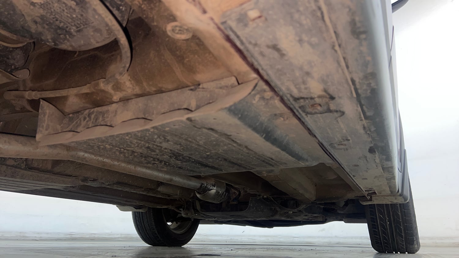Used 2017 Hyundai Tucson 2WD MT Petrol Petrol Manual extra REAR RIGHT UNDERBODY VIEW