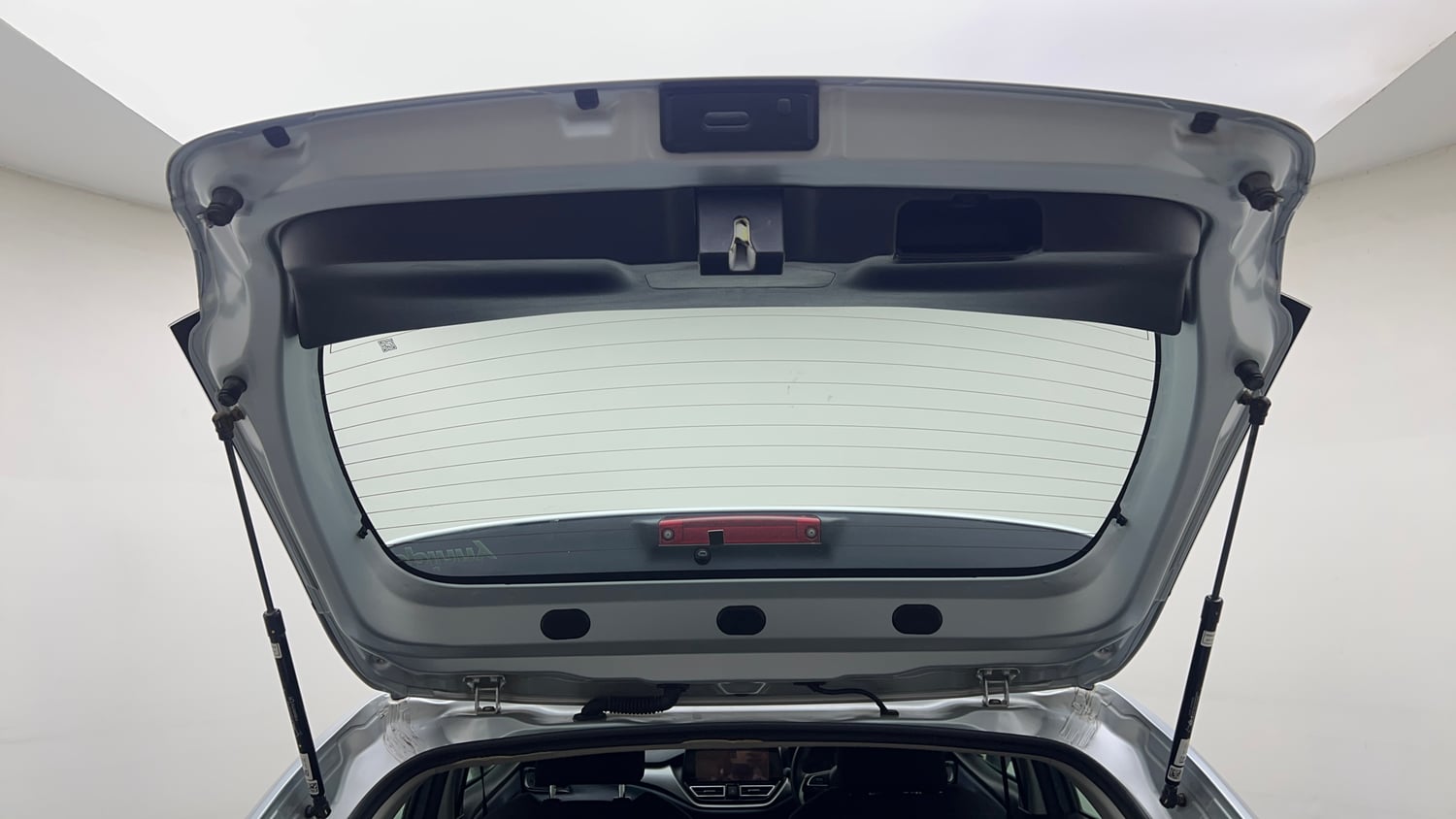 Used 2024 Maruti Suzuki Baleno Alpha MT Petrol Manual interior DICKY DOOR OPEN VIEW