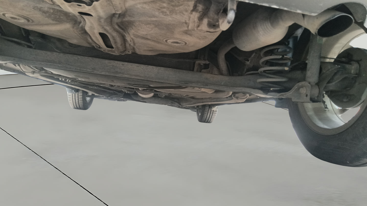 Used 2019 Maruti Suzuki Swift ZXi Petrol Manual extra REAR RIGHT UNDERBODY VIEW