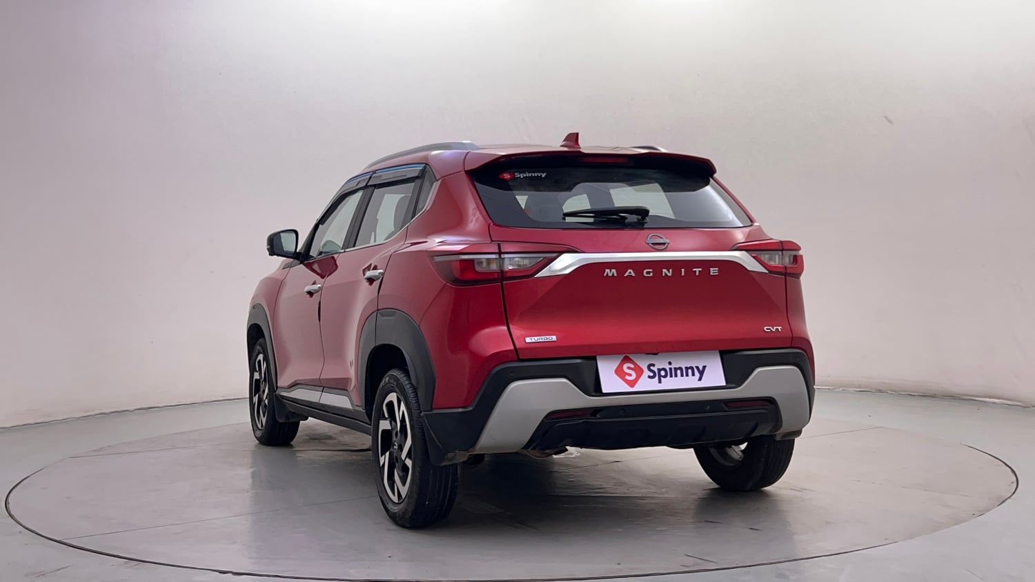 Used 2023 Nissan Magnite XV Premium Turbo CVT Petrol Automatic exterior LEFT REAR CORNER VIEW