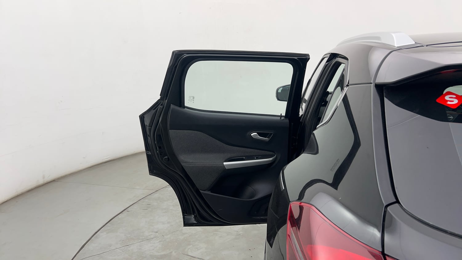 Used 2023 Nissan Magnite XV Premium Turbo Petrol Manual interior LEFT REAR DOOR OPEN VIEW