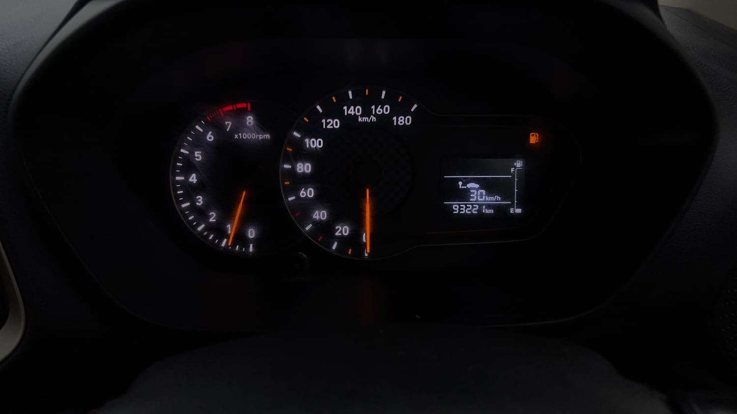 Used 2020 Hyundai Santro Asta Petrol Manual interior CLUSTERMETER VIEW