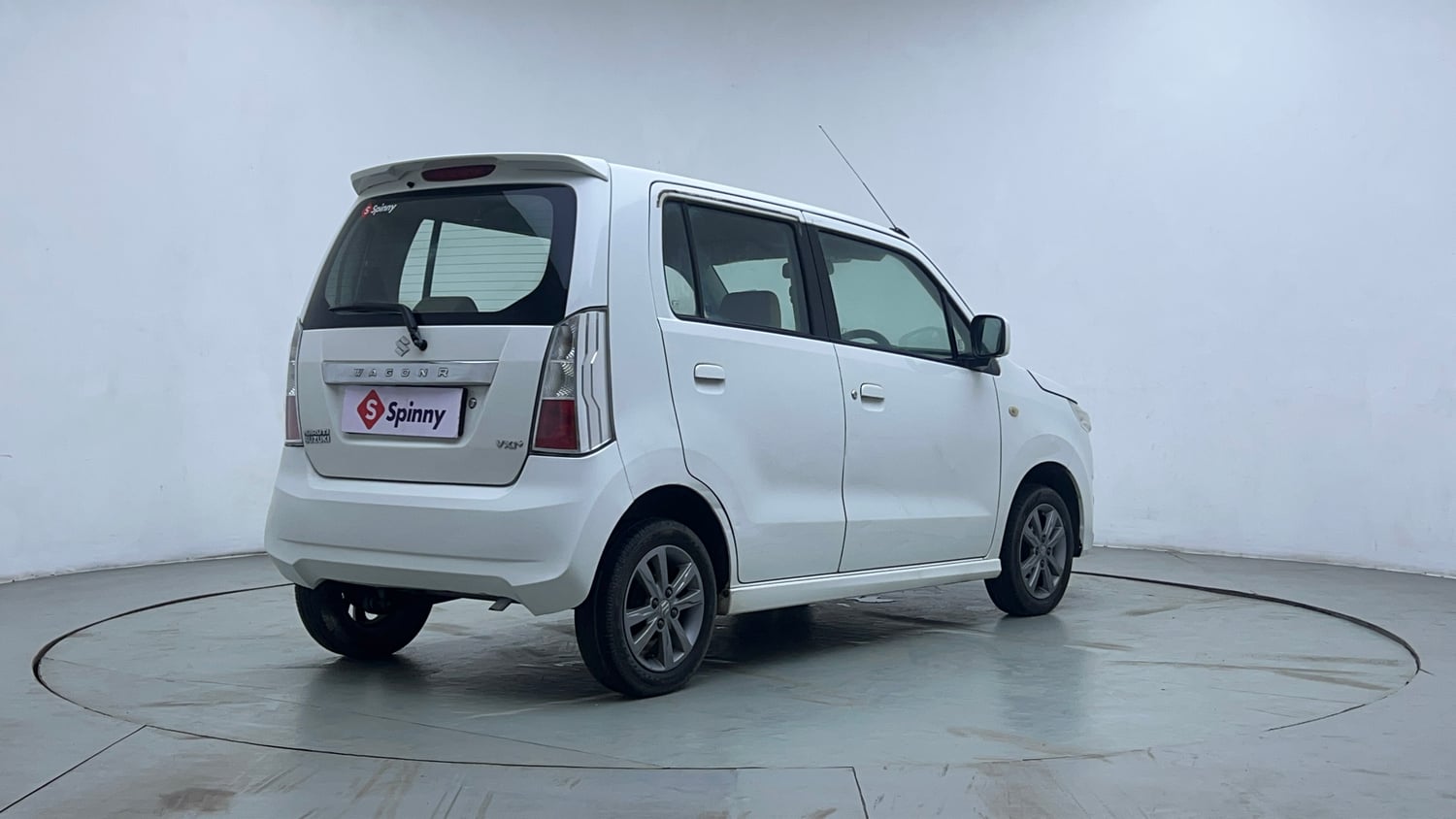 Used 2017 Maruti Suzuki Wagon R VXI+ Petrol Manual exterior RIGHT REAR CORNER VIEW