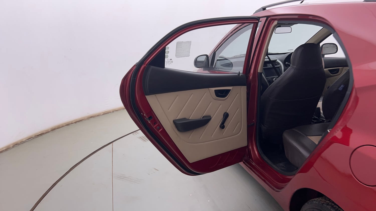 Used 2013 Hyundai Eon D-Lite + Petrol Manual interior LEFT REAR DOOR OPEN VIEW