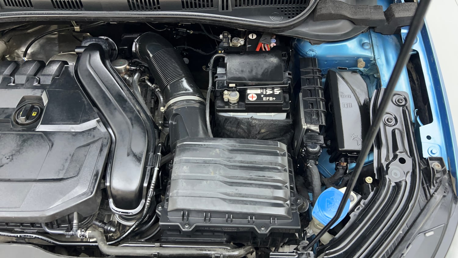 Used 2022 Skoda Slavia Style 1.5L TSI DSG Petrol Automatic engine ENGINE LEFT SIDE VIEW