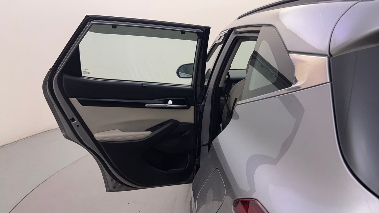 Used 2020 kia Seltos HTX IVT 1.5 Petrol Automatic interior LEFT REAR DOOR OPEN VIEW