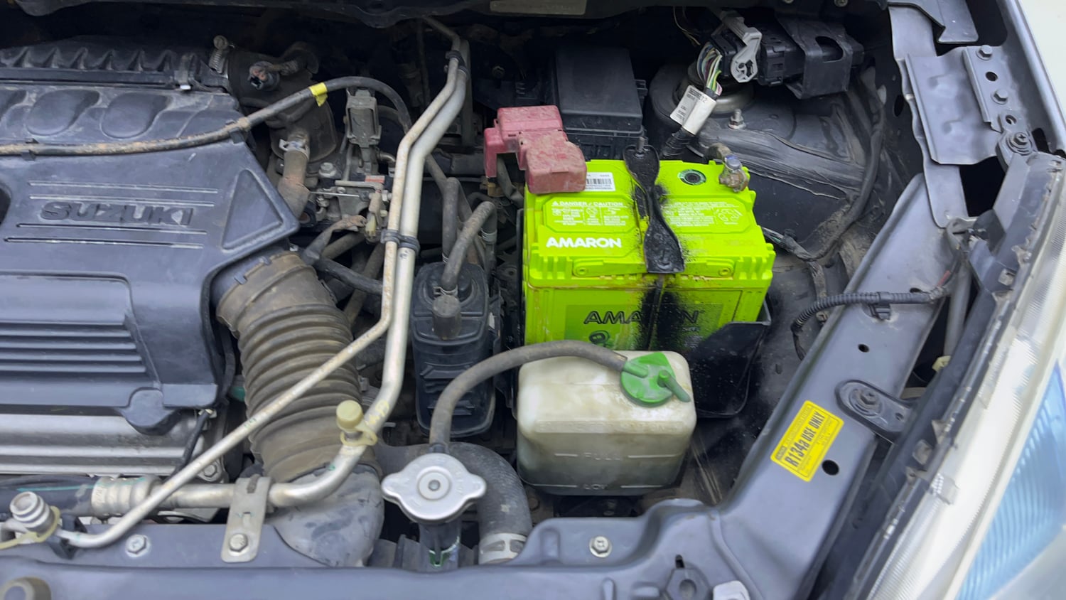 Used 2014 Maruti Suzuki Wagon R VXI Petrol Manual engine ENGINE LEFT SIDE VIEW