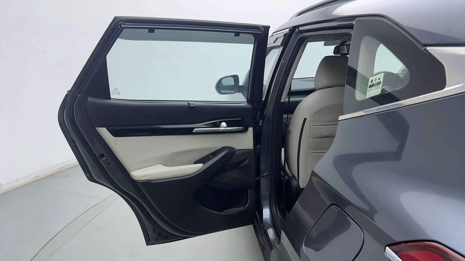 Used 2020 Kia Seltos HTX IVT 1.5 Petrol Automatic interior LEFT REAR DOOR OPEN VIEW