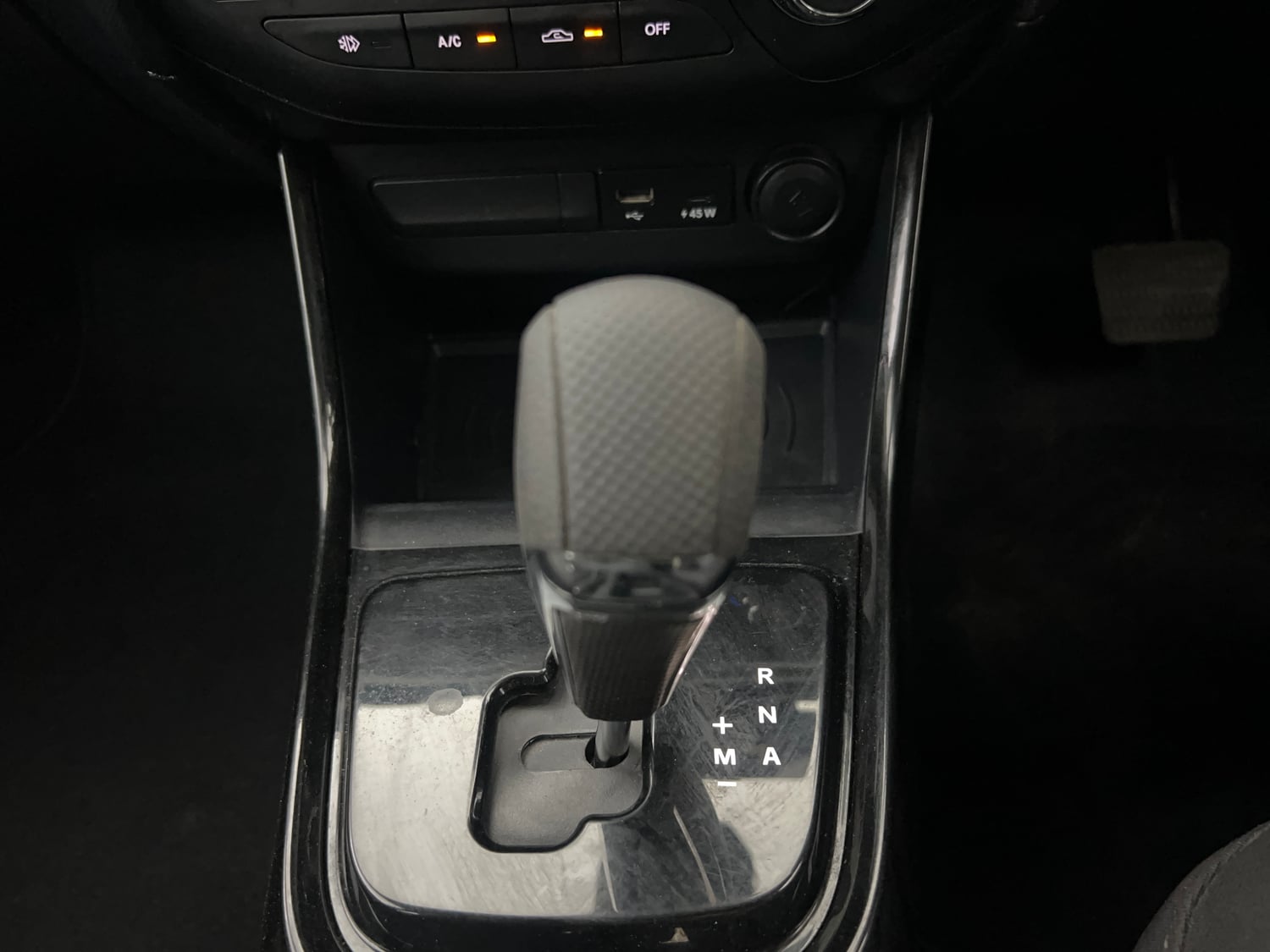Used 2024 Tata Punch Creative Plus AMT Petrol Automatic interior GEAR  KNOB VIEW