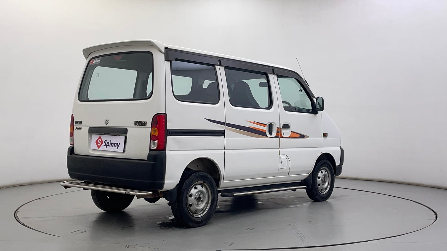 Used 2021 Maruti Suzuki Eeco 5 STR WITH A/C+HTR Petrol Manual exterior RIGHT REAR CORNER VIEW