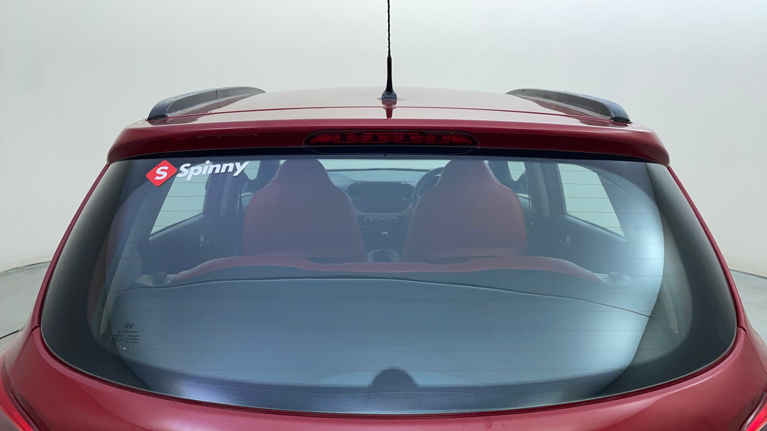 Used 2018 Hyundai Grand i10 Sportz AT 1.2 Kappa VTVT Petrol Automatic exterior BACK WINDSHIELD VIEW