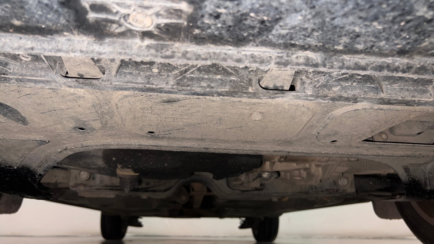 Used 2019 Skoda Rapid Ambition 1.5 TDI AT Diesel Automatic extra FRONT LEFT UNDERBODY VIEW