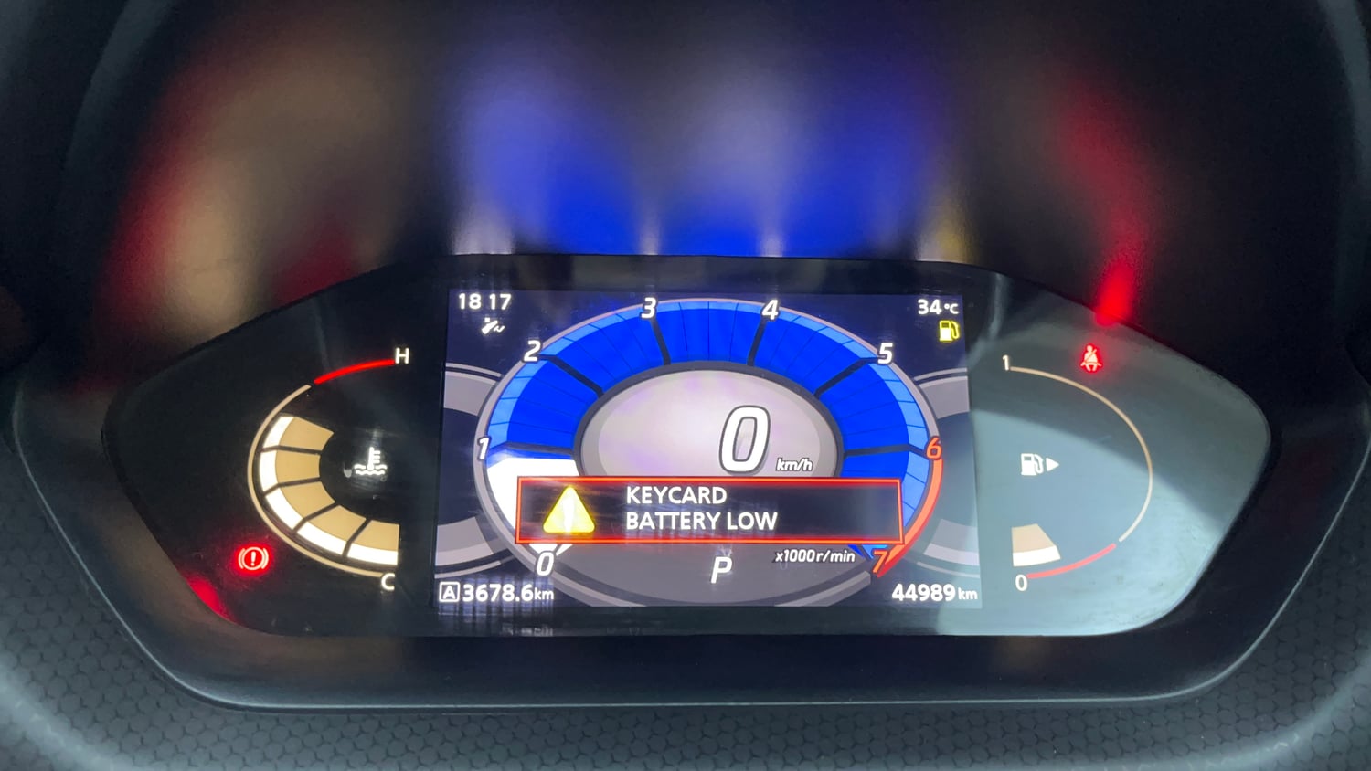 Used 2024 Nissan Magnite XV Premium (O)Turbo CVT Petrol Automatic interior CLUSTERMETER VIEW