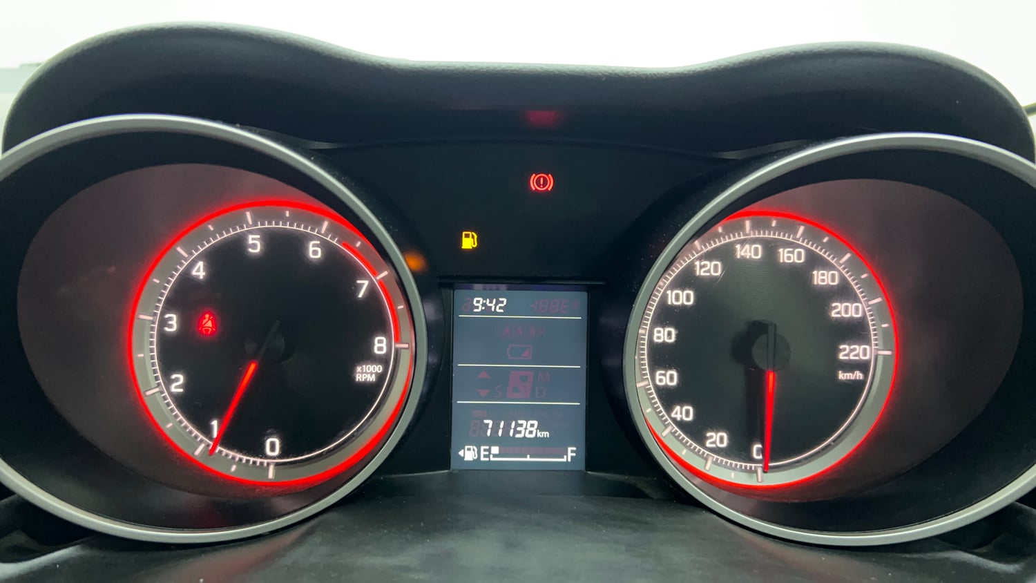 Used 2019 Maruti Suzuki Swift VXi Petrol Manual interior CLUSTERMETER VIEW