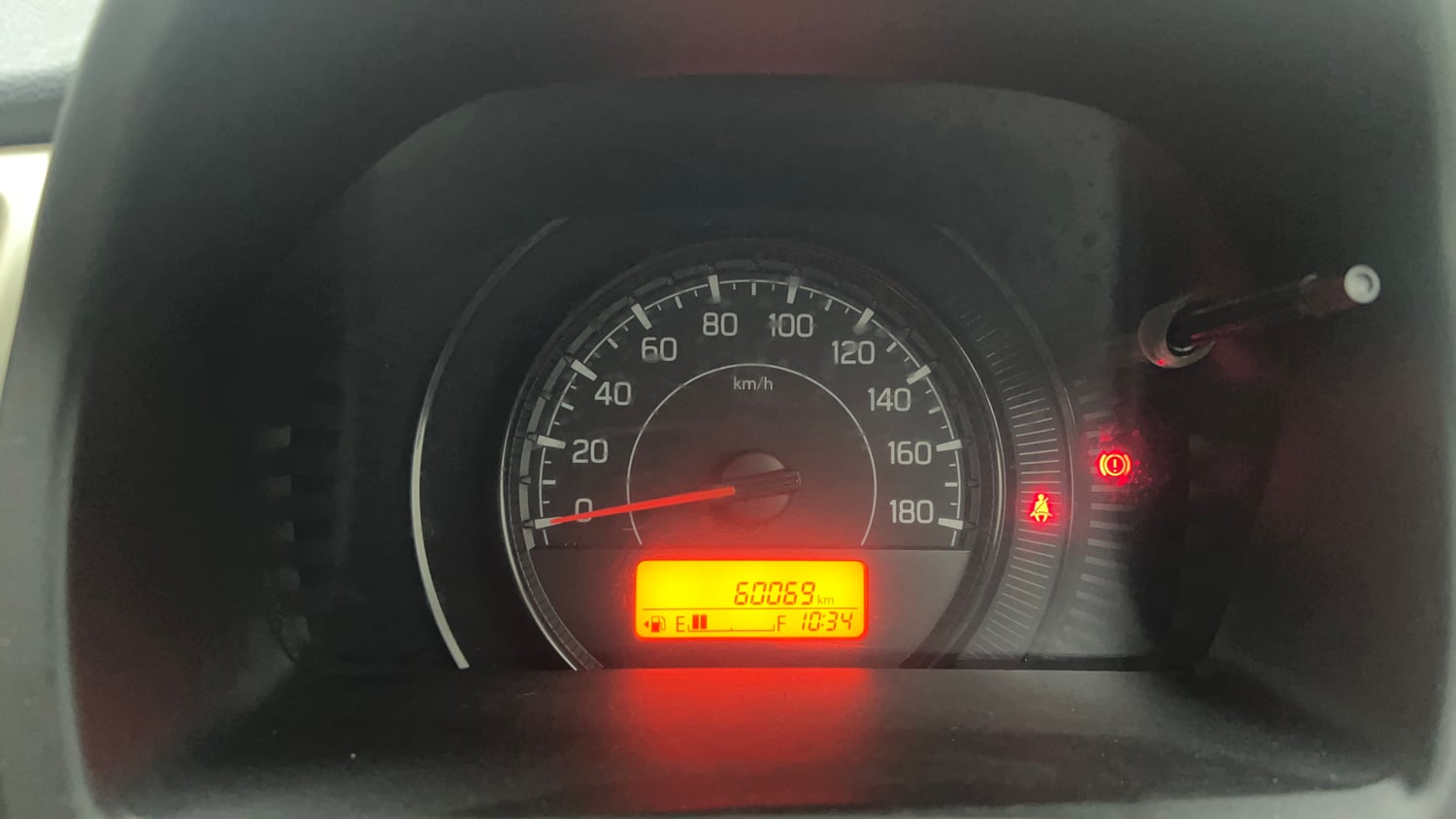 Used 2022 Maruti Suzuki Wagon R LXI 1.0 Petrol Manual interior CLUSTERMETER VIEW