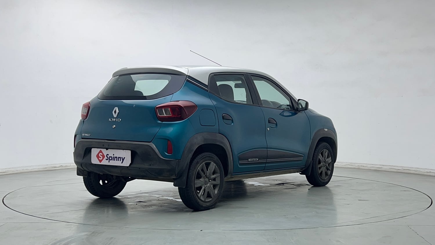 Used 2020 Renault Kwid Neotech RXL Petrol Manual exterior RIGHT REAR CORNER VIEW