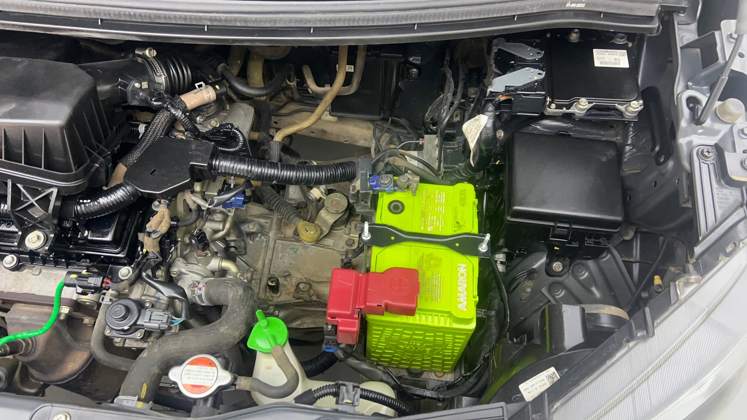 Used 2022 Maruti Suzuki Wagon R LXI 1.0 Petrol Manual engine ENGINE LEFT SIDE VIEW