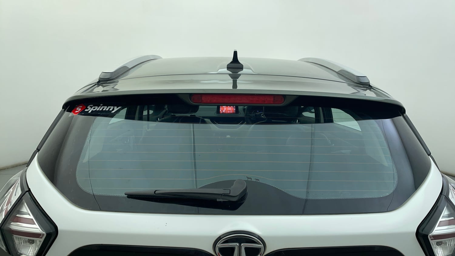 Used 2022 Tata Nexon XZ Plus Diesel Diesel Manual exterior BACK WINDSHIELD VIEW