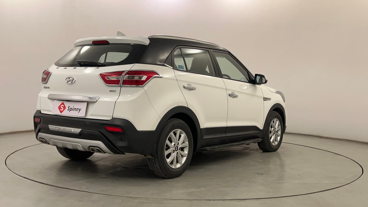 Used 2020 Hyundai Creta SX 1.6 AT CRDi Diesel Automatic exterior RIGHT REAR CORNER VIEW