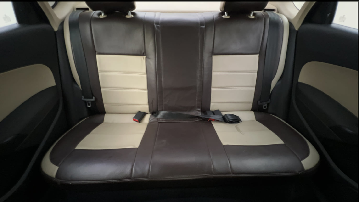 Used 2019 Skoda Rapid Ambition 1.5 TDI AT Diesel Automatic interior REAR SEAT CONDITION VIEW