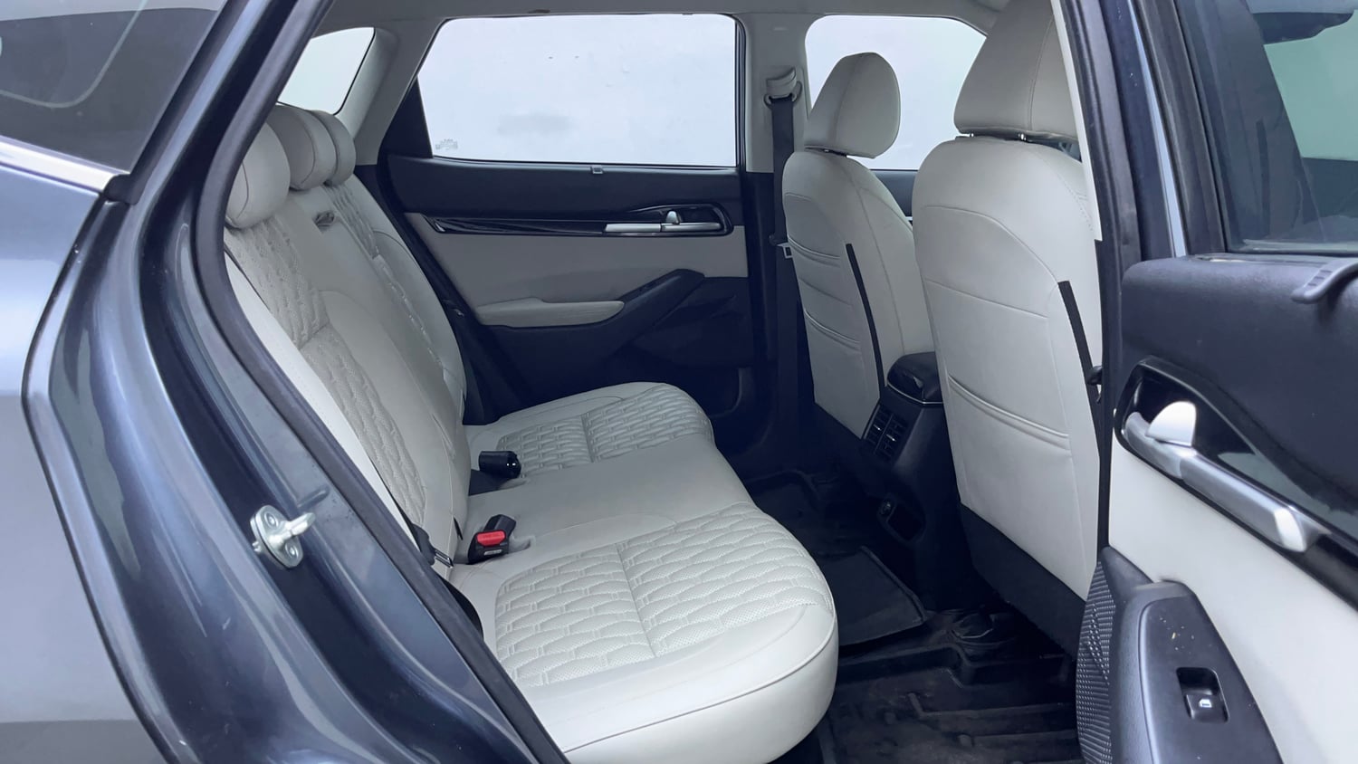 Used 2023 Kia Seltos HTX 1.5 Diesel AT Diesel Automatic interior RIGHT SIDE REAR DOOR CABIN VIEW