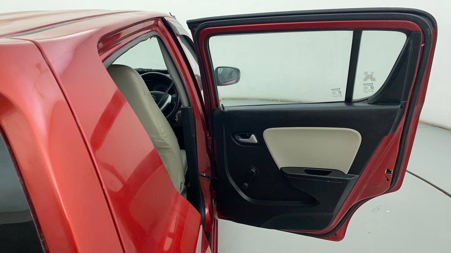 Used 2019 Maruti Suzuki Alto 800 VXi Petrol Manual interior RIGHT REAR DOOR OPEN VIEW