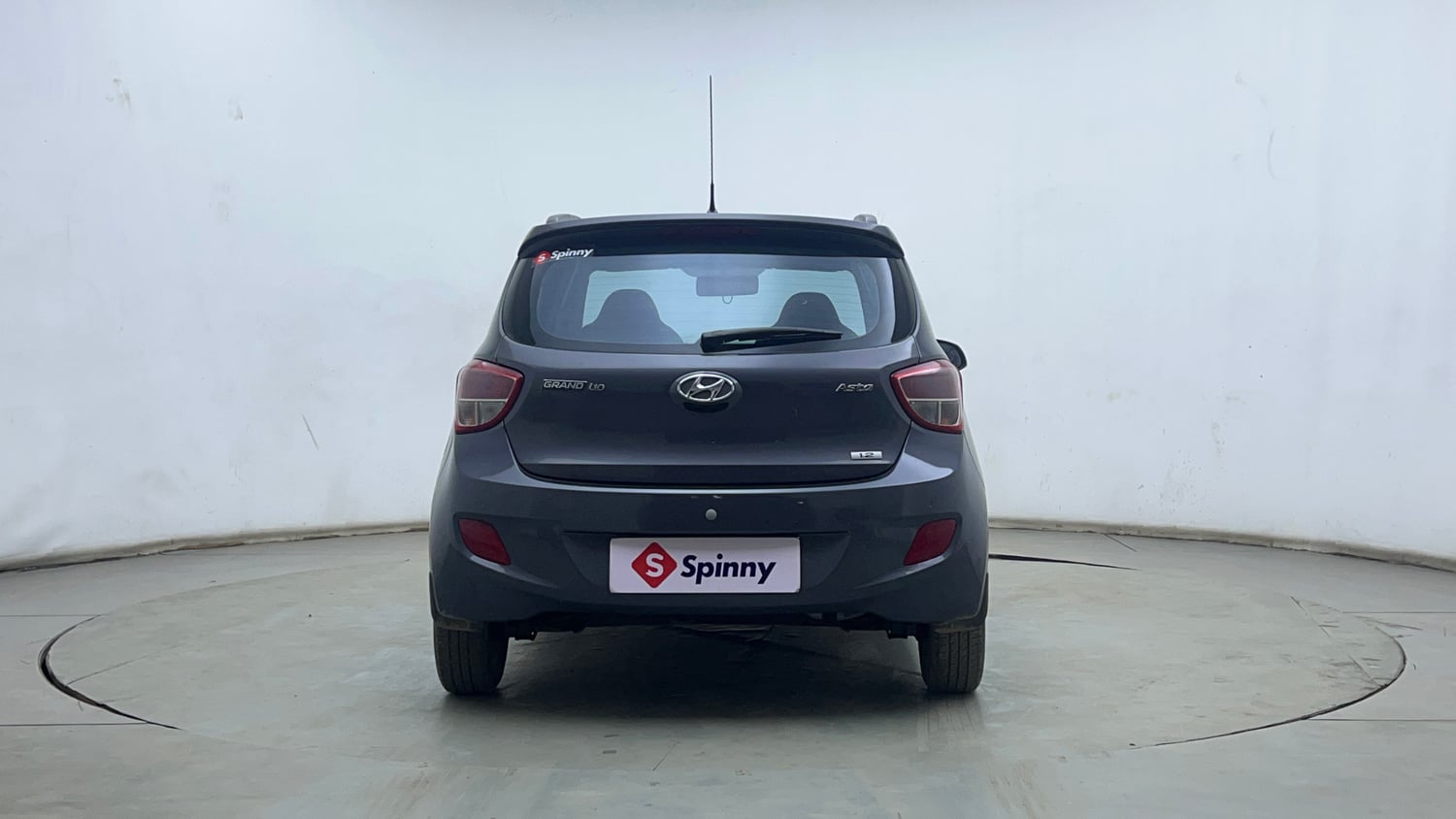 Used 2015 Hyundai Grand i10 Asta 1.2 Kappa VTVT Petrol Manual exterior BACK VIEW