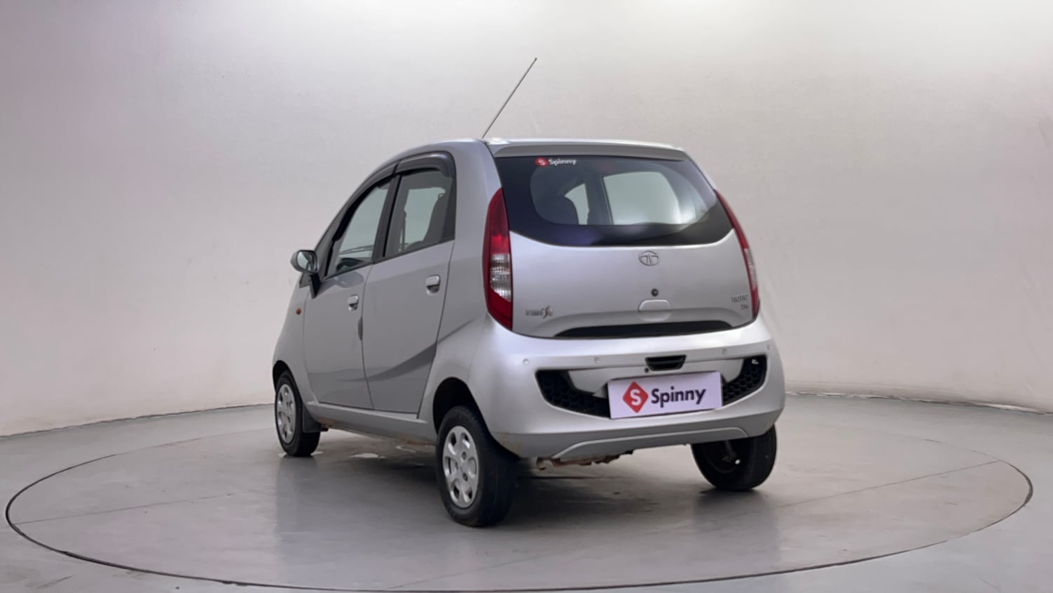 Used 2016 Tata Nano Twist XTA Petrol Automatic exterior LEFT REAR CORNER VIEW