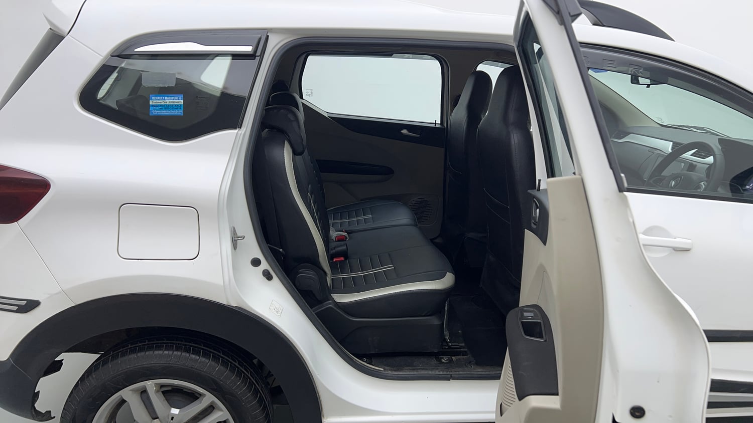 Used 2021 Renault Triber RXZ EASY-R AMT Petrol Automatic interior RIGHT SIDE REAR DOOR CABIN VIEW