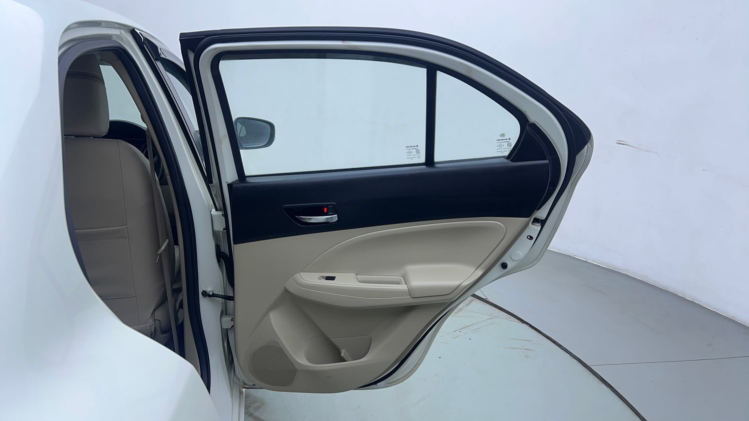 Used 2020 Maruti Suzuki Dzire VXi Petrol Manual interior RIGHT REAR DOOR OPEN VIEW
