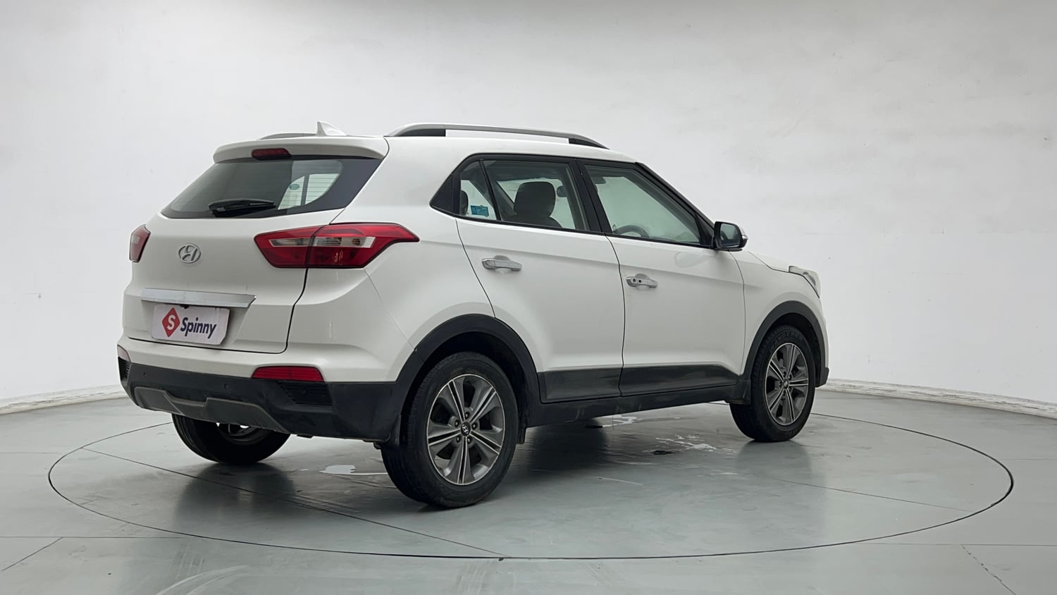 Used 2018 Hyundai Creta SX Plus 1.6 AT Petrol Petrol Automatic exterior RIGHT REAR CORNER VIEW