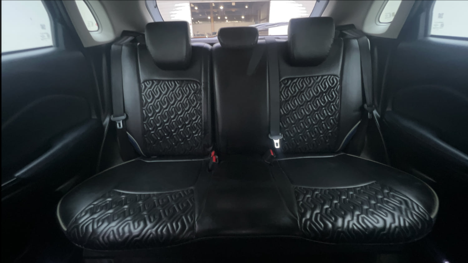 Used 2024 Maruti Suzuki Baleno Alpha MT Petrol Manual interior REAR SEAT CONDITION VIEW