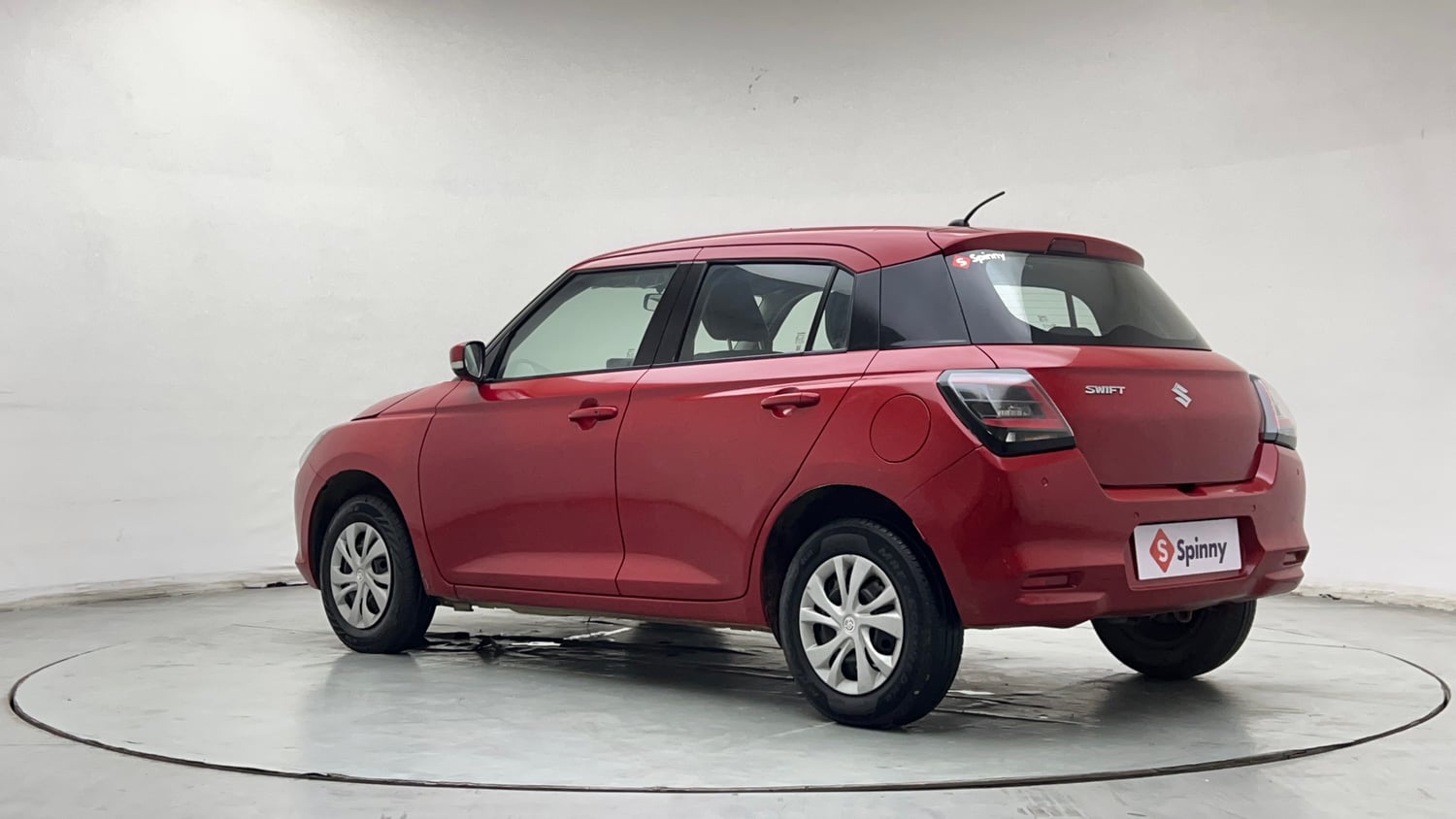 Used 2024 Maruti Suzuki Swift VXi (O) Petrol Manual exterior LEFT REAR CORNER VIEW