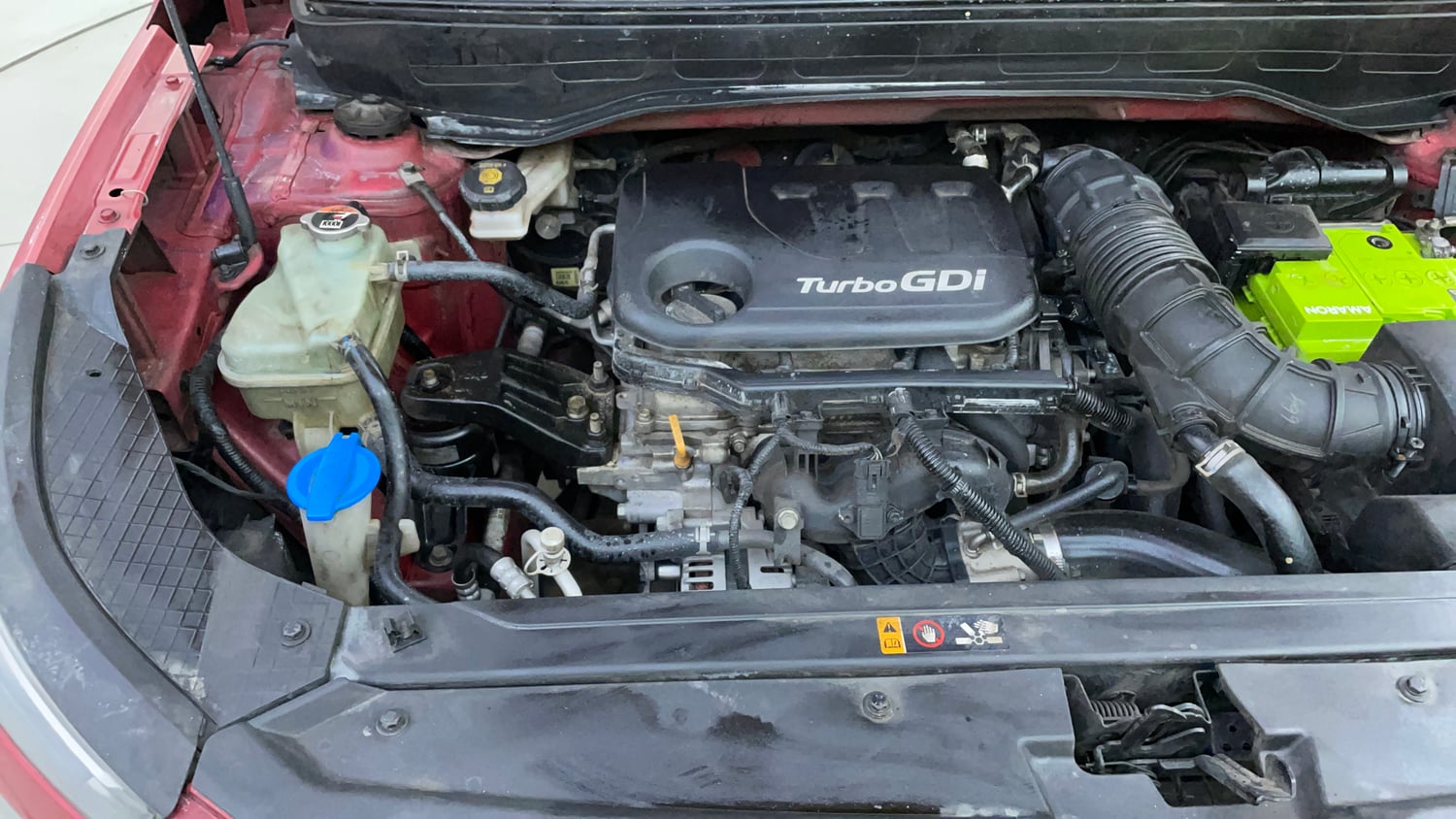 Used 2019 hyundai Venue S 1.0 AT Turbo Petrol Petrol Automatic engine ENGINE RIGHT SIDE VIEW