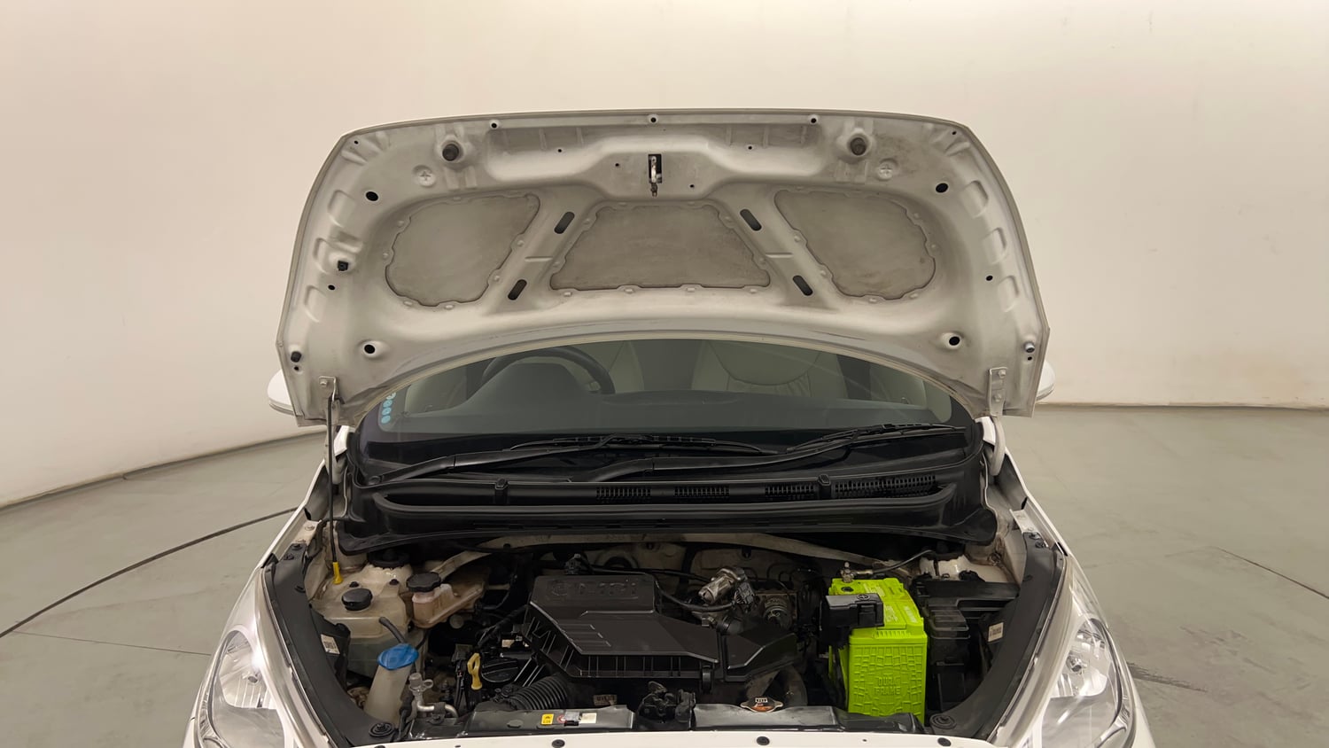 Used 2018 Hyundai Santro Asta Petrol Manual engine ENGINE & BONNET OPEN FRONT VIEW