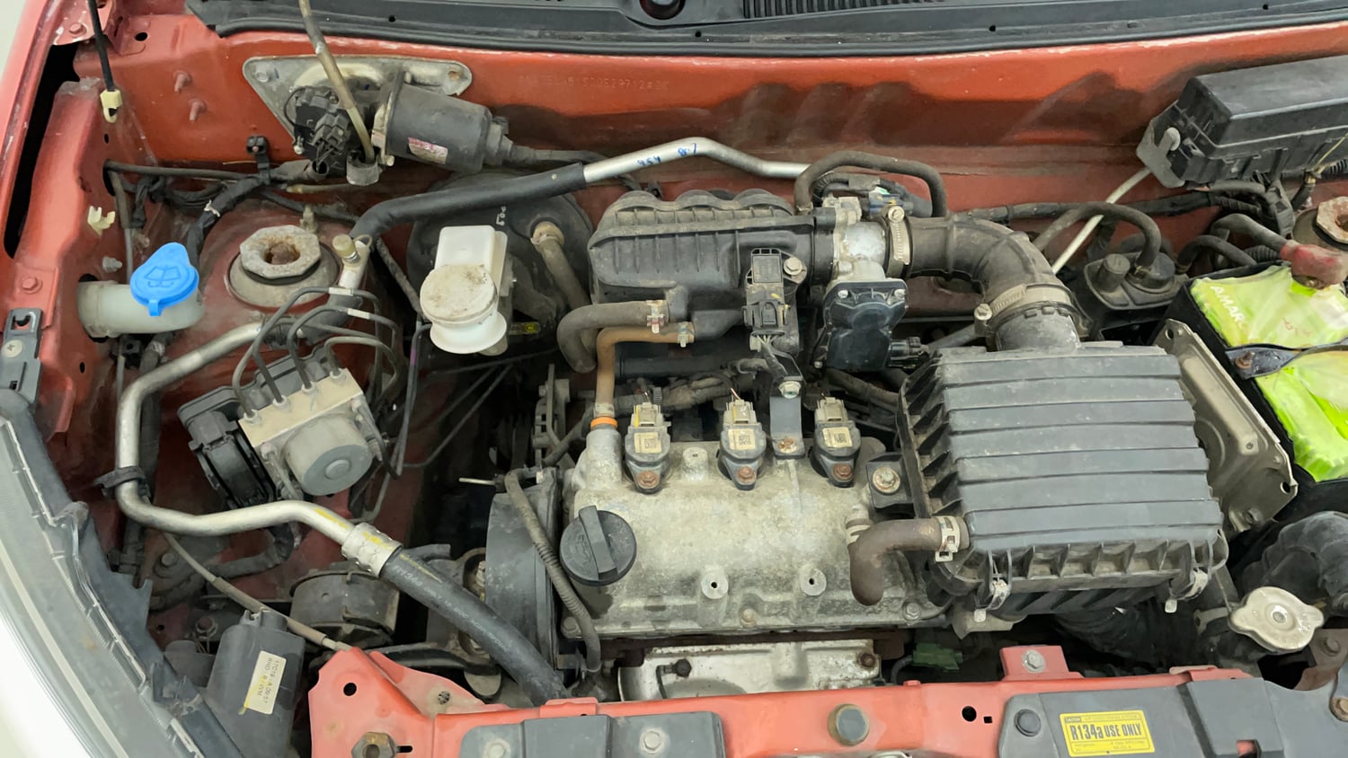 Used 2019 Maruti Suzuki Alto 800 VXi Petrol Manual engine ENGINE RIGHT SIDE VIEW