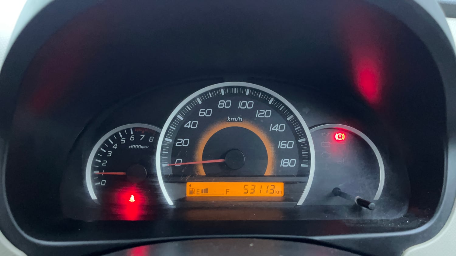 Used 2014 Maruti Suzuki Wagon R VXI Petrol Manual interior CLUSTERMETER VIEW