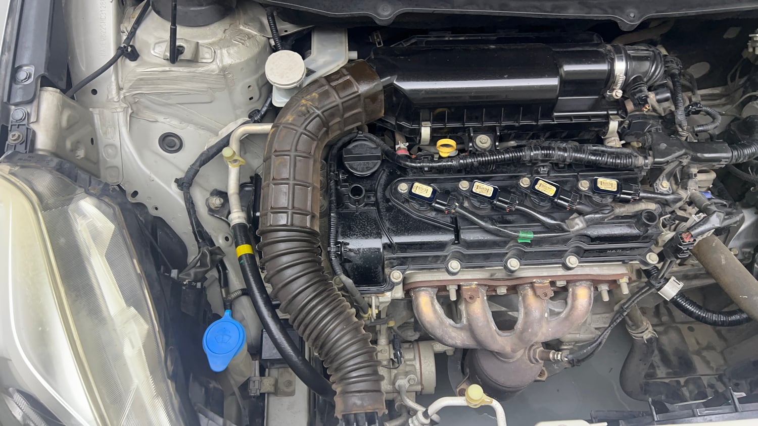 Used 2017 Maruti Suzuki Baleno Delta 1.2 Petrol Manual engine ENGINE RIGHT SIDE VIEW