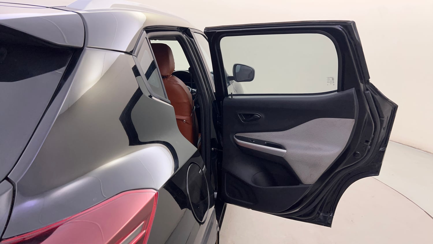 Used 2024 Nissan Magnite XE Petrol Manual interior RIGHT REAR DOOR OPEN VIEW