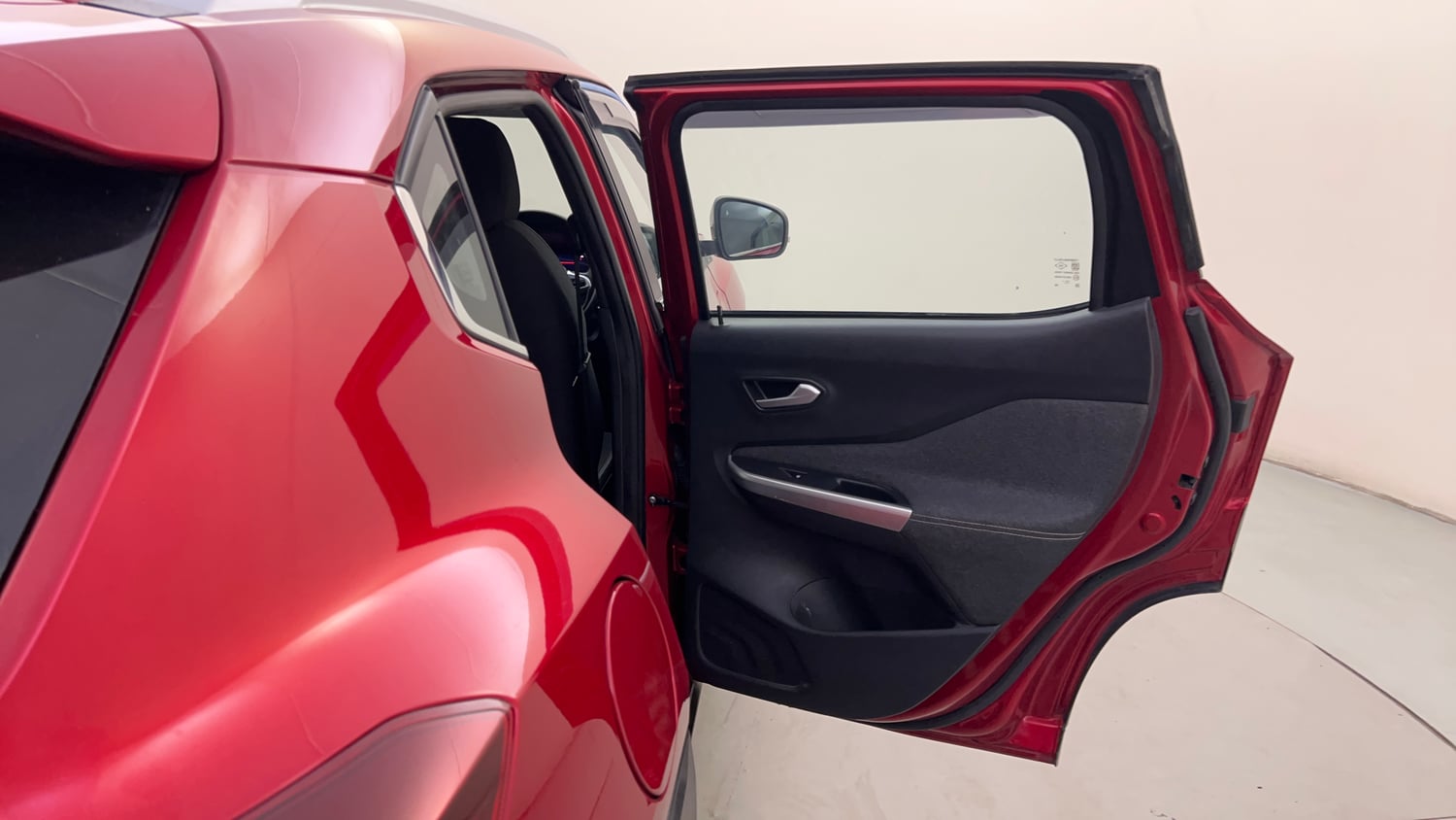 Used 2023 Nissan Magnite XV Premium Turbo CVT Petrol Automatic interior RIGHT REAR DOOR OPEN VIEW