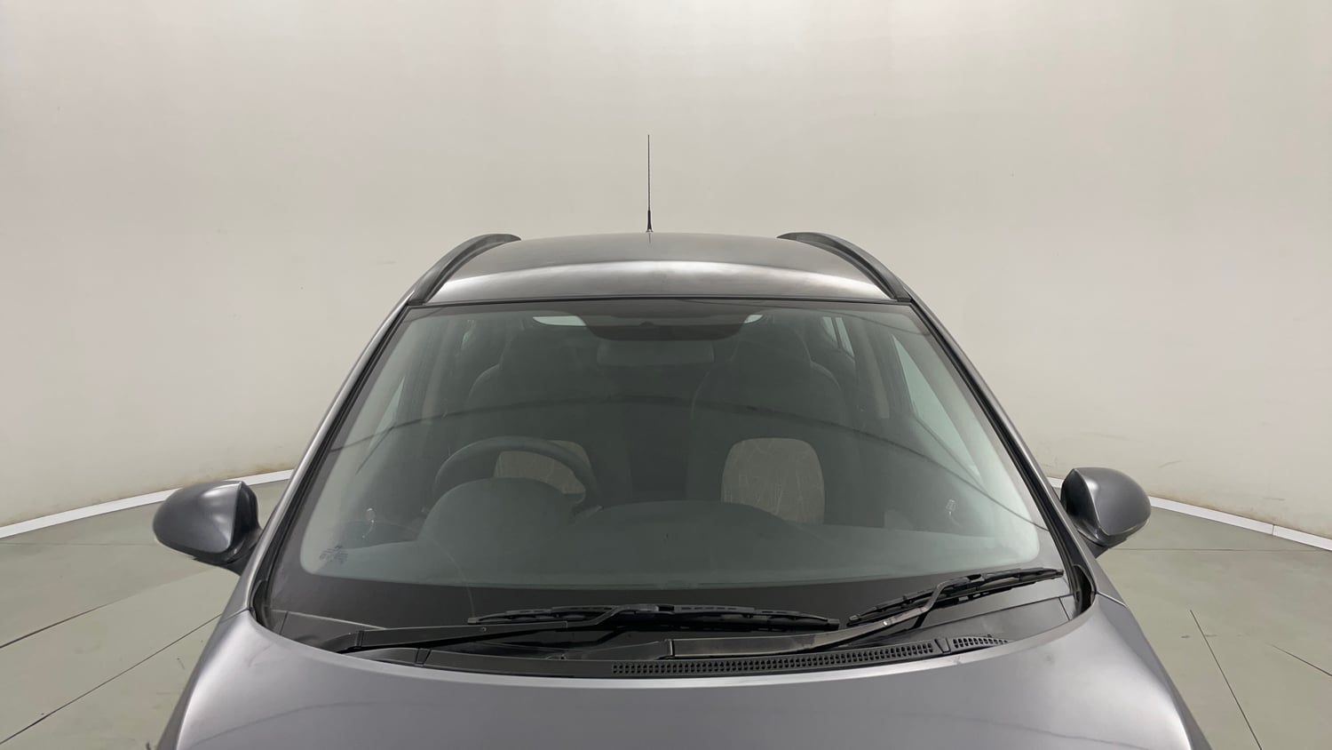 Used 2015 Hyundai Grand i10 Sportz 1.2 Kappa VTVT Petrol Manual exterior FRONT WINDSHIELD VIEW