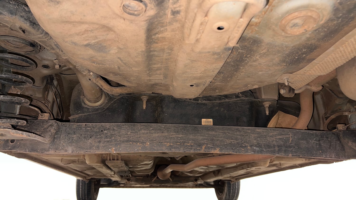 Used 2020 Hyundai Santro Asta Petrol Manual extra REAR UNDERBODY VIEW (TAKEN FROM REAR)