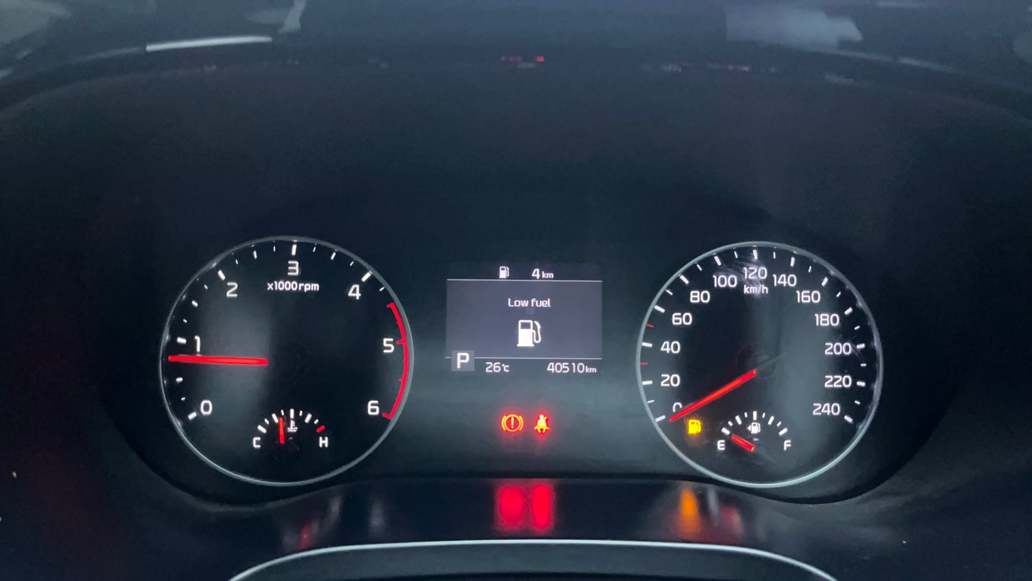 Used 2023 Kia Seltos HTX 1.5 Diesel AT Diesel Automatic interior CLUSTERMETER VIEW