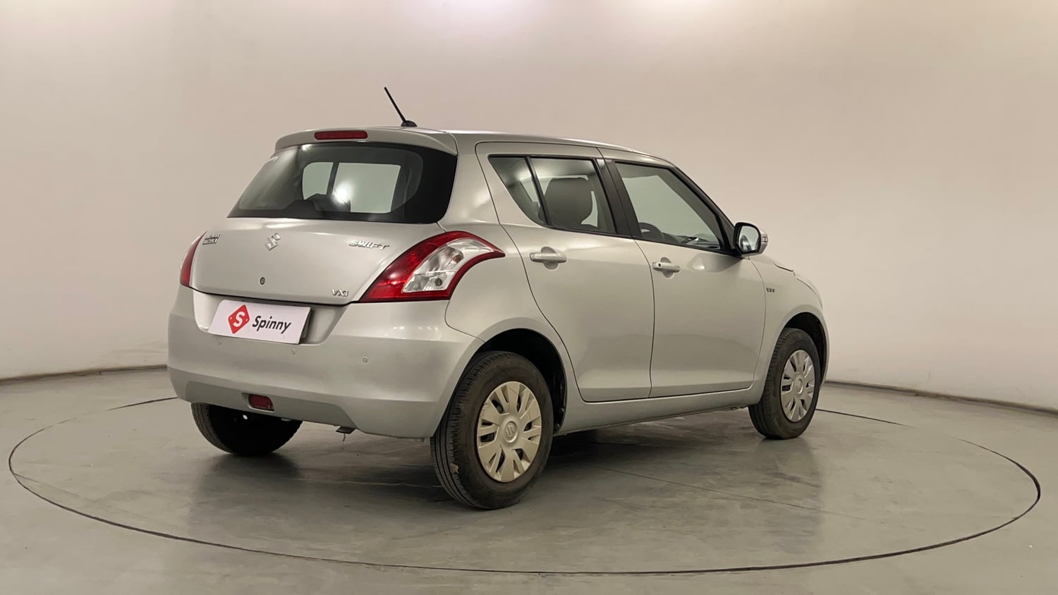 Used 2014 Maruti Suzuki Swift VXi Petrol Manual exterior RIGHT REAR CORNER VIEW
