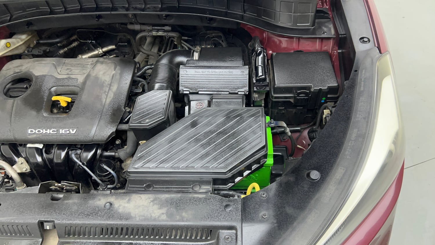 Used 2017 Hyundai Tucson 2WD MT Petrol Petrol Manual engine ENGINE LEFT SIDE VIEW