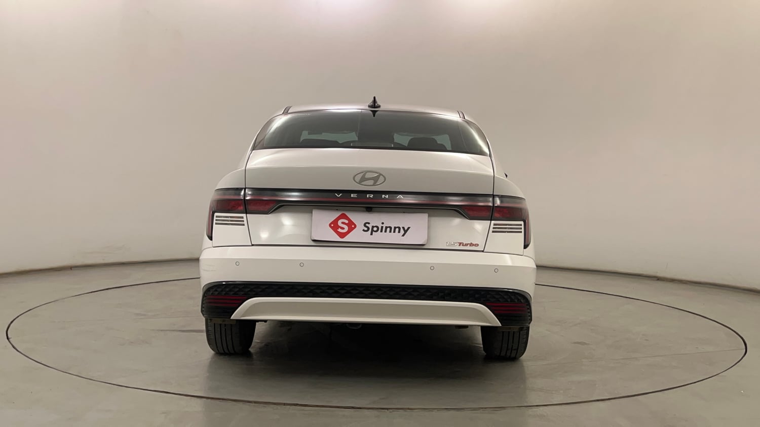 Used 2023 Hyundai Verna SX (O) 1.5 Turbo Petrol MT Petrol Manual exterior BACK VIEW