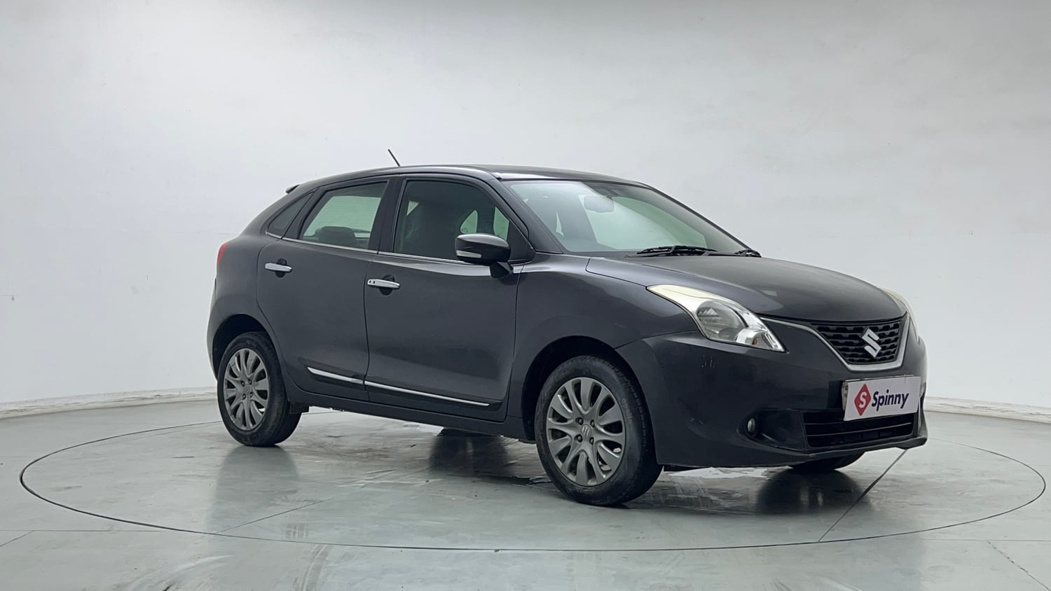 Used 2018 Maruti Suzuki Baleno Zeta 1.2 Petrol Manual exterior RIGHT FRONT CORNER VIEW
